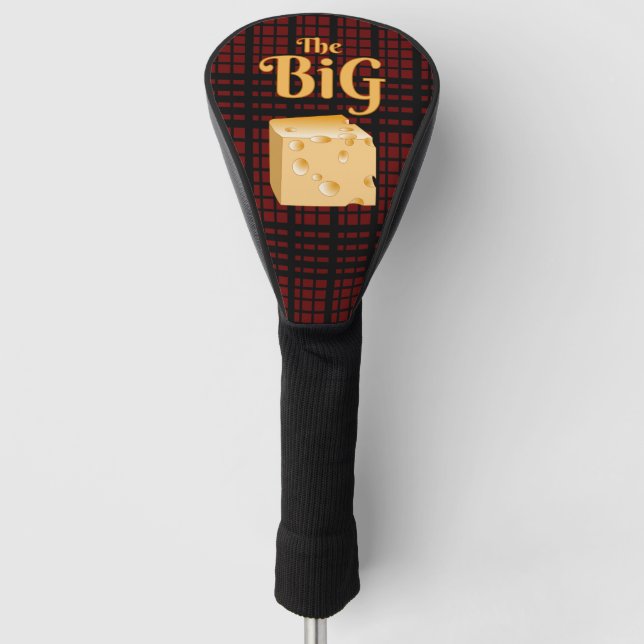 Der große Käse Golf Headcover (Vorderseite)