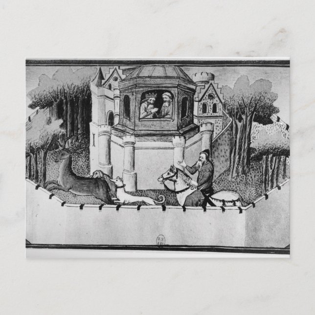 Der große Khan in Peking Postkarte (Vorderseite)