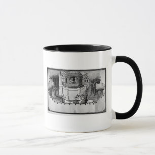 Der große Khan in Peking Tasse