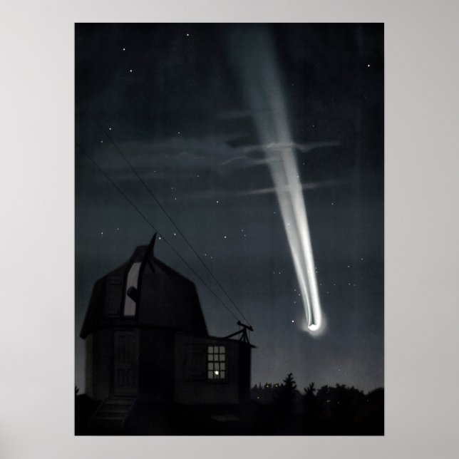 Der Große Komet von 1881 Poster (Vorne)