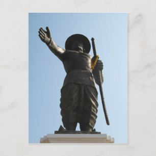 Der Große König Anouvong ... Vientiane, Laos Postkarte