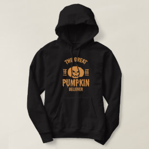 Der große Kürbis glaubt 1966 Pumpkin Hoodie