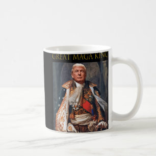 Der große Maga King Spaß Trump Ultra Maga King Kaffeetasse