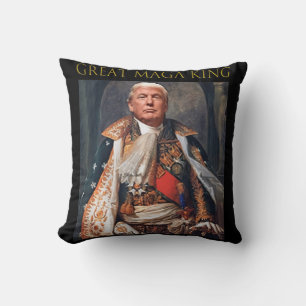 Der große Maga King Spaß Trump Ultra Maga King Kissen