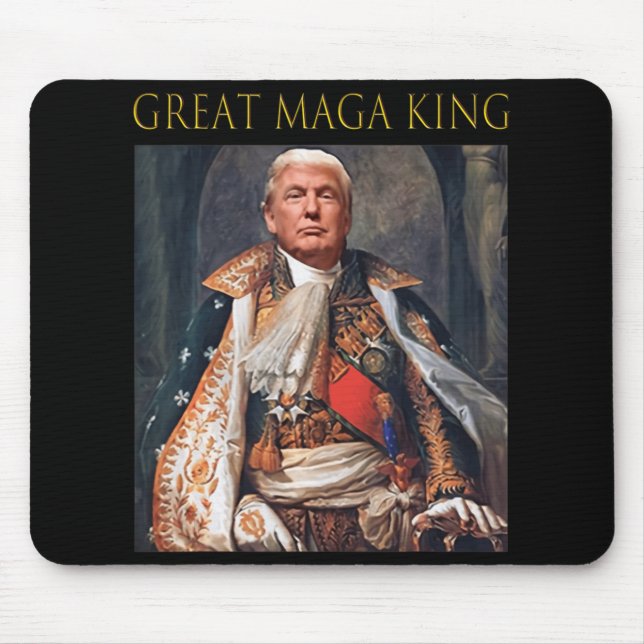 Der große Maga King Spaß Trump Ultra Maga King Mousepad (Vorne)