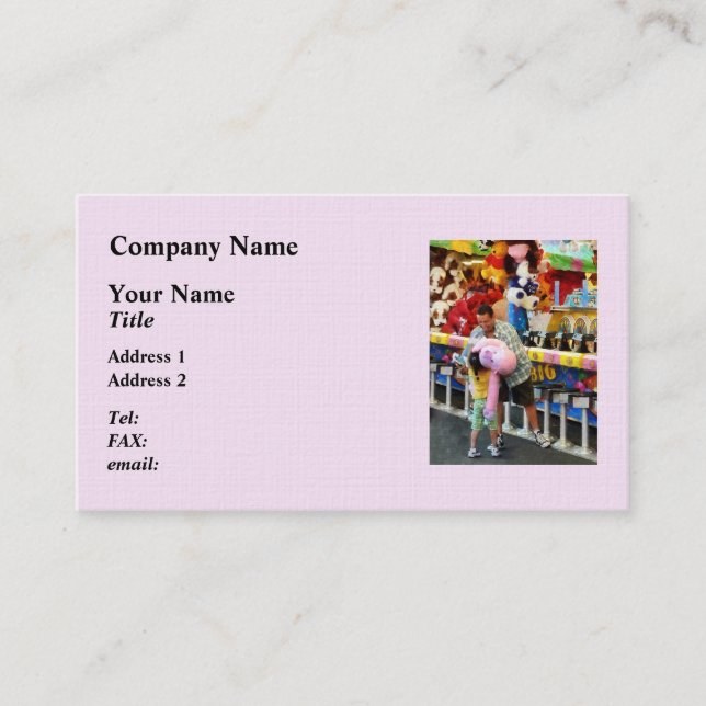 Der große Preis Visitenkarte (Vorderseite)