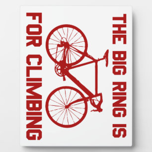 Der große Ring ist für das Klettern Fotoplatte