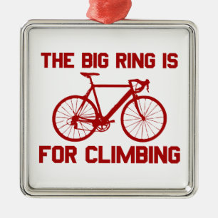 Der große Ring ist für das Klettern Ornament Aus Metall