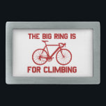 Der große Ring ist für das Klettern Rechteckige Gürtelschnalle<br><div class="desc">[in der Stimme von Hanz & Franz] Ze Big Ring is For Climbing!!</div>