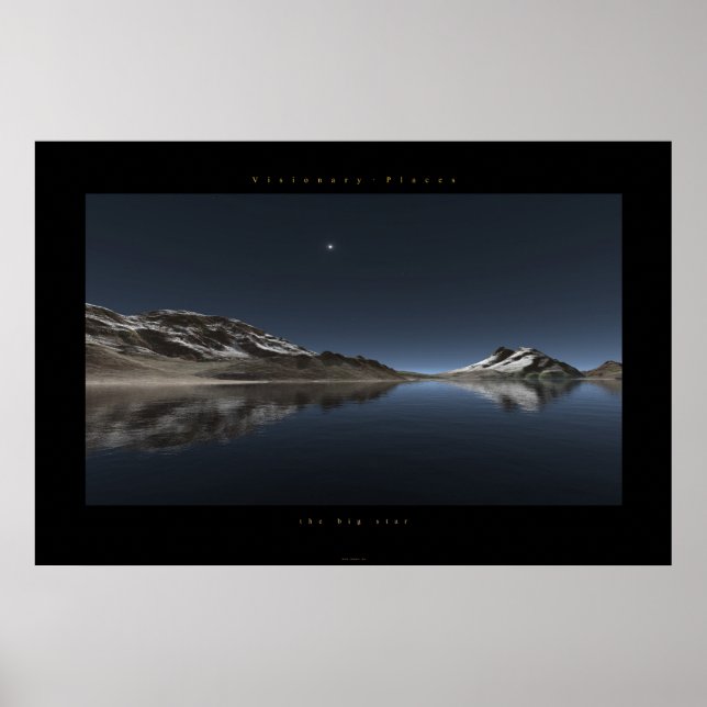 der große Stern Poster (Vorne)