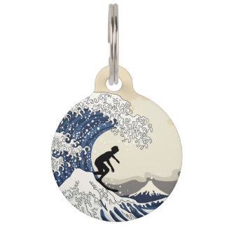 Der große Surfer von Kanagawa Tiernamensmarke