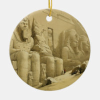 Der große Tempel von Abu Simbel, Nubia, von