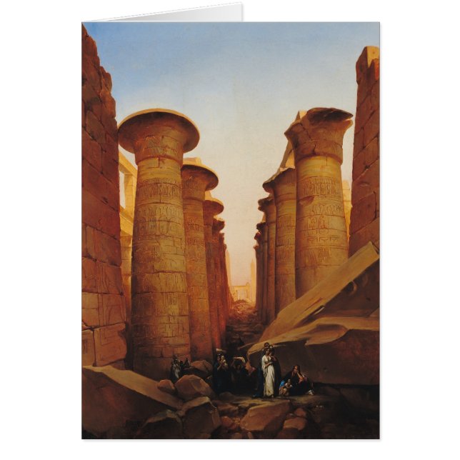 Der große Tempel von Amun bei Karnak (Vorne)