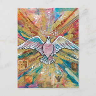 Der große Vogel Postkarte