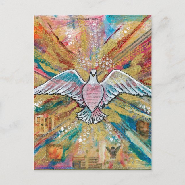 Der große Vogel Postkarte (Vorderseite)