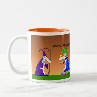 Der große Zauberlehrer und Jester Zweifarbige Tasse