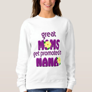Der großen Mama erhalten das grundlegende Sweatshirt