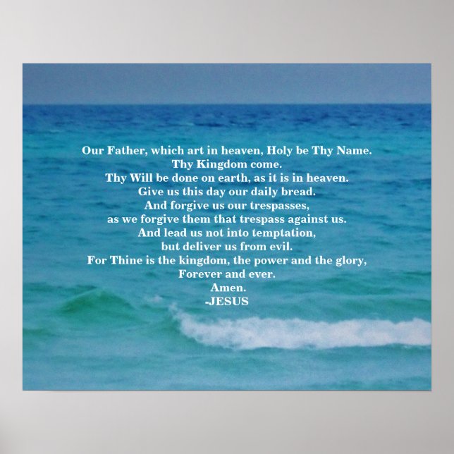 DER GRÖSSERE PRAYER POSTER (Vorne)