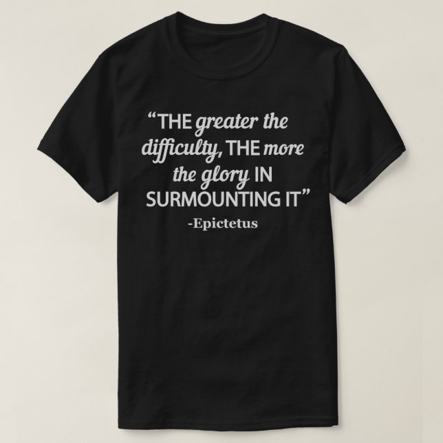 Der größere Ruhm T-Shirt (Design vorne)