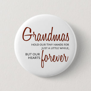 Der Großmütter Rot für immer Button