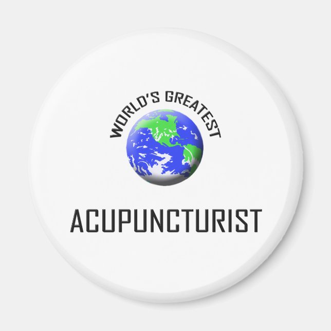 Der größte Akupunkturist der Welt Magnet (Vorne)