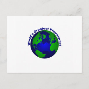 Der größte Apotheker der Welt Postkarte