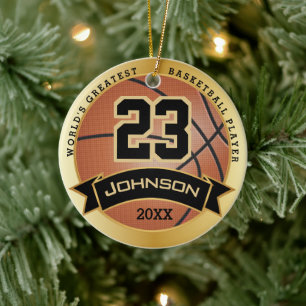 Der größte Basketballspieler der Welt   DIY Text C Keramik Ornament