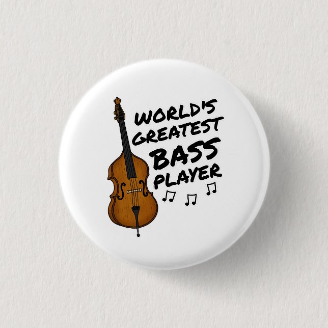 Der größte Bass-Spieler der Welt, Double Bassist F Button (Vorderseite)