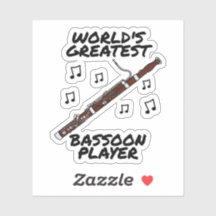 Der größte Bassonspieler der Welt, der Bassoonist 