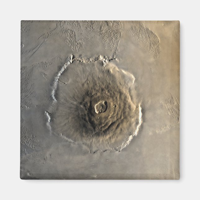 Der größte bekannte Vulkan im Sonnensystem Magnet (Vorne)