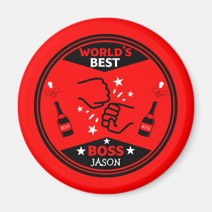 Der größte Boss der Welt Magnet