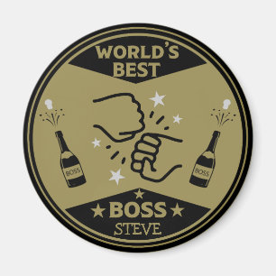 Der größte Boss der Welt Magnet