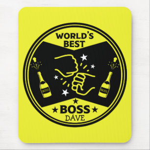 Der größte Boss der Welt Mousepad