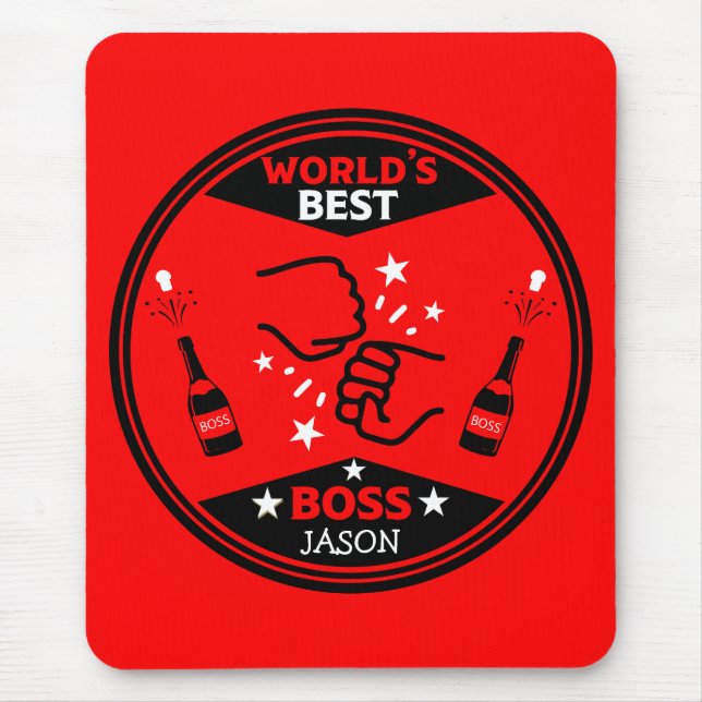 Der größte Boss der Welt Mousepad (Vorne)