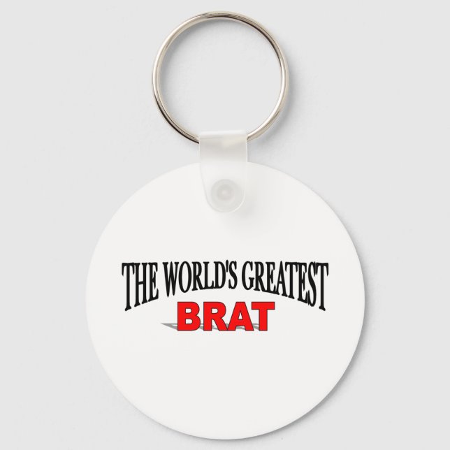 Der größte Brat der Welt Schlüsselanhänger (Vorderseite)