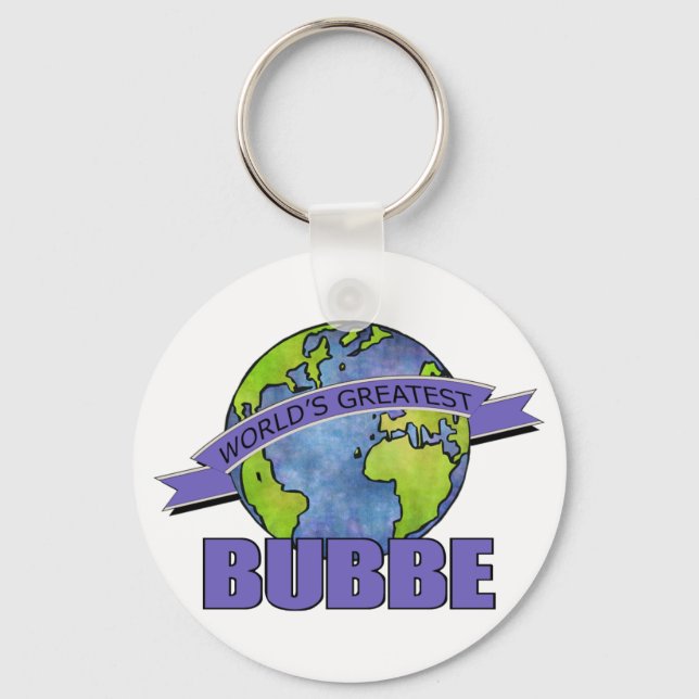 Der größte Bubbe der Welt Schlüsselanhänger (Vorderseite)