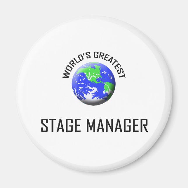 Der größte Bühne Manager der Welt Magnet (Vorne)