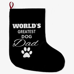 Der größte DOG Vater T Shirt der Welt, Liebe mein Großer Weihnachtsstrumpf