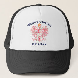 Der größte Dziadek-Adler der Welt Truckerkappe