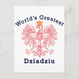 Der größte Dziadziu-Adler der Welt Postkarte