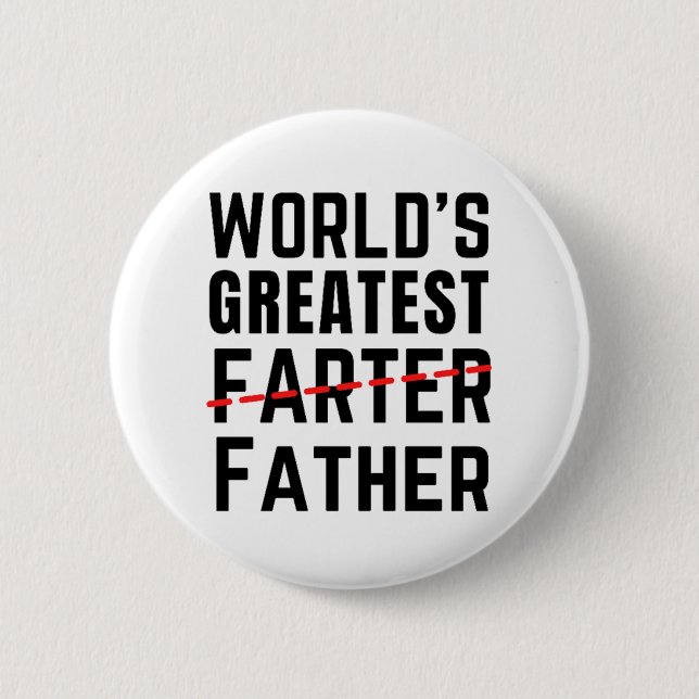DER GRÖSSTE FARTER DER WELT - VATER - VATER - VATE BUTTON (Vorderseite)