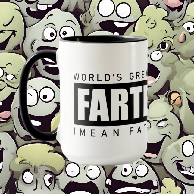 Der größte Farter-Vater der Welt fügt ein Monogram Tasse (Von Creator hochgeladen)