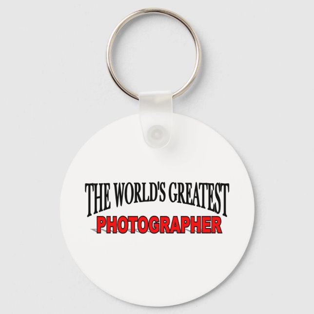 Der größte Fotograf der Welt Schlüsselanhänger (Vorderseite)