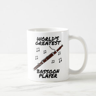 Der größte Funny des Bassoon Player-Bassoonisten d Kaffeetasse