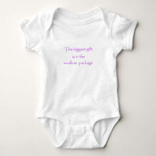 Der größte Geschenkbaby-Strampler Baby Strampler