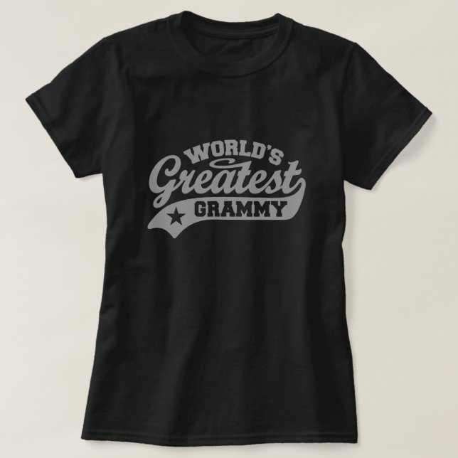Der größte Grammy der Welt T-Shirt (Design vorne)