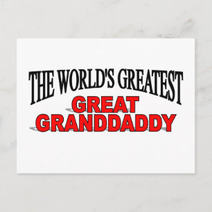 Der größte Großpapa der Welt Postkarte