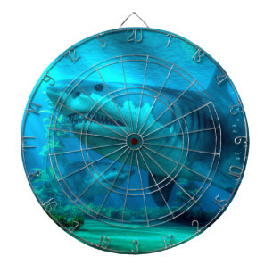 Der größte Haifisch Dartscheibe