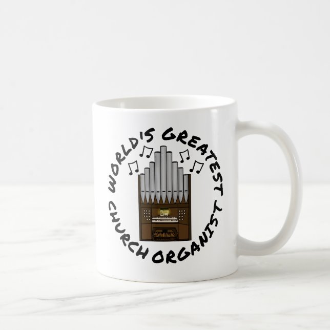 Der größte Kirchenorganisator der Welt Kaffeetasse (Rechts)