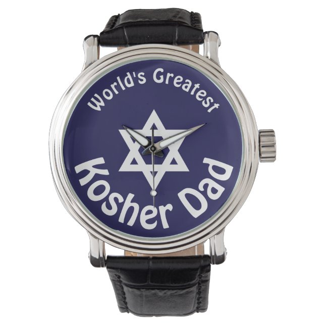 Der größte Kosher-Vater der Welt Armbanduhr (Vorderseite)
